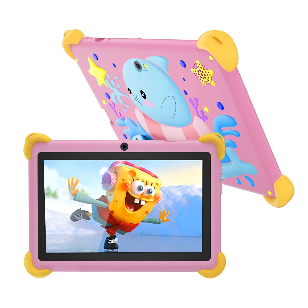 Tablette Enfant 7 Pouces Android 12 4 Go RAM 64 Go ROM 3