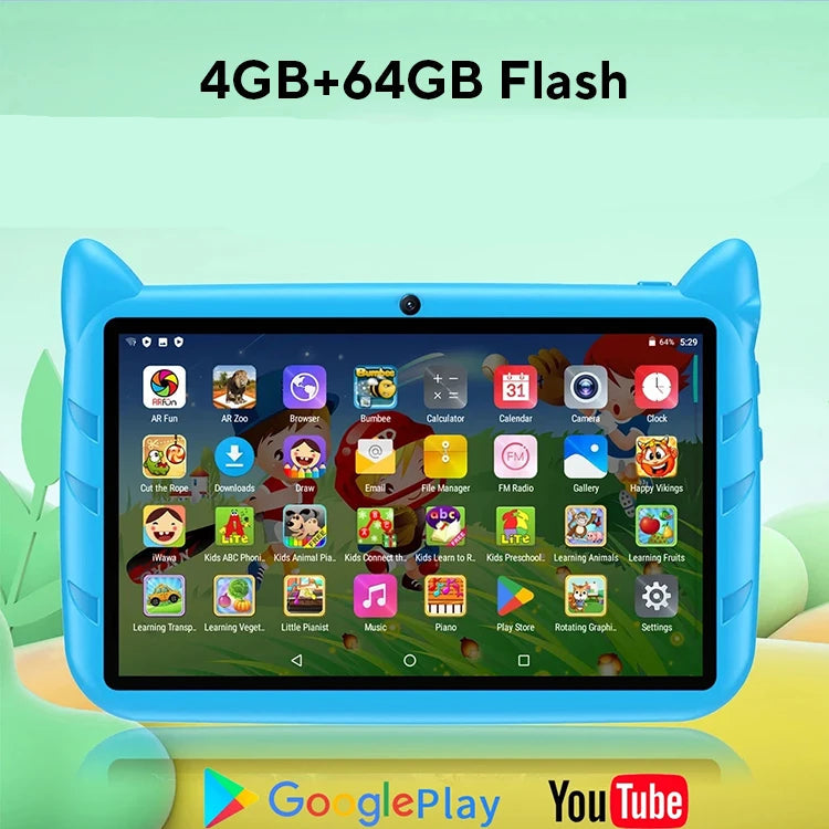 Tablette Enfant 7 Pouces Android 13 avec 4 Go RAM et 64 Go ROM 1