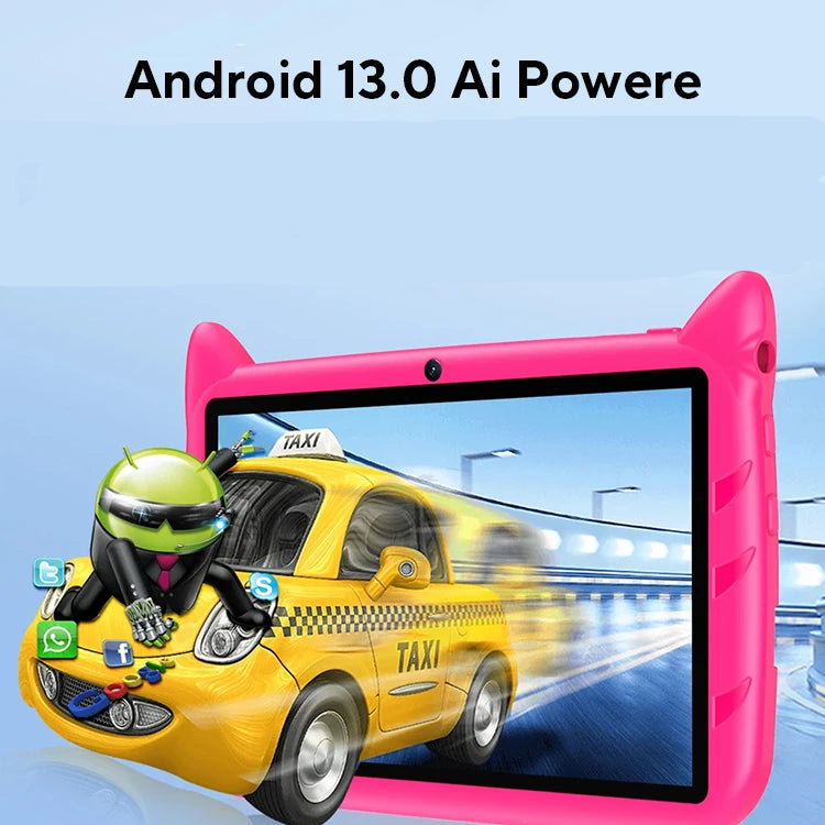 Tablette Enfant 7 Pouces Android 13 avec 4 Go RAM et 64 Go ROM 3