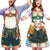 Tablier de Cuisine Traditionnel Bavarois Motifs Amusants en Tissu Résistant pour Couples 6