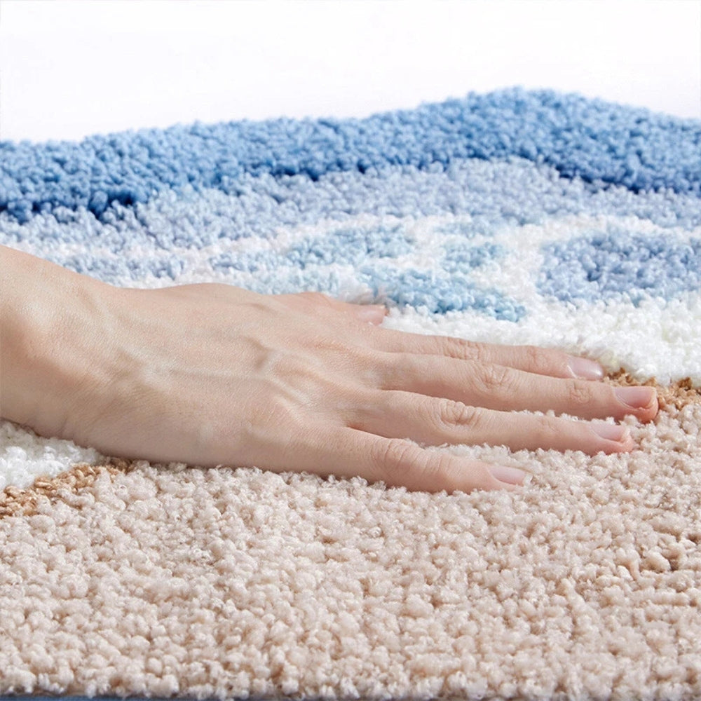 Tapis de bain côtier antidérapant 2