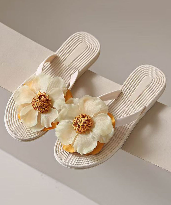 Tongs Femme Style Estival Floral 3