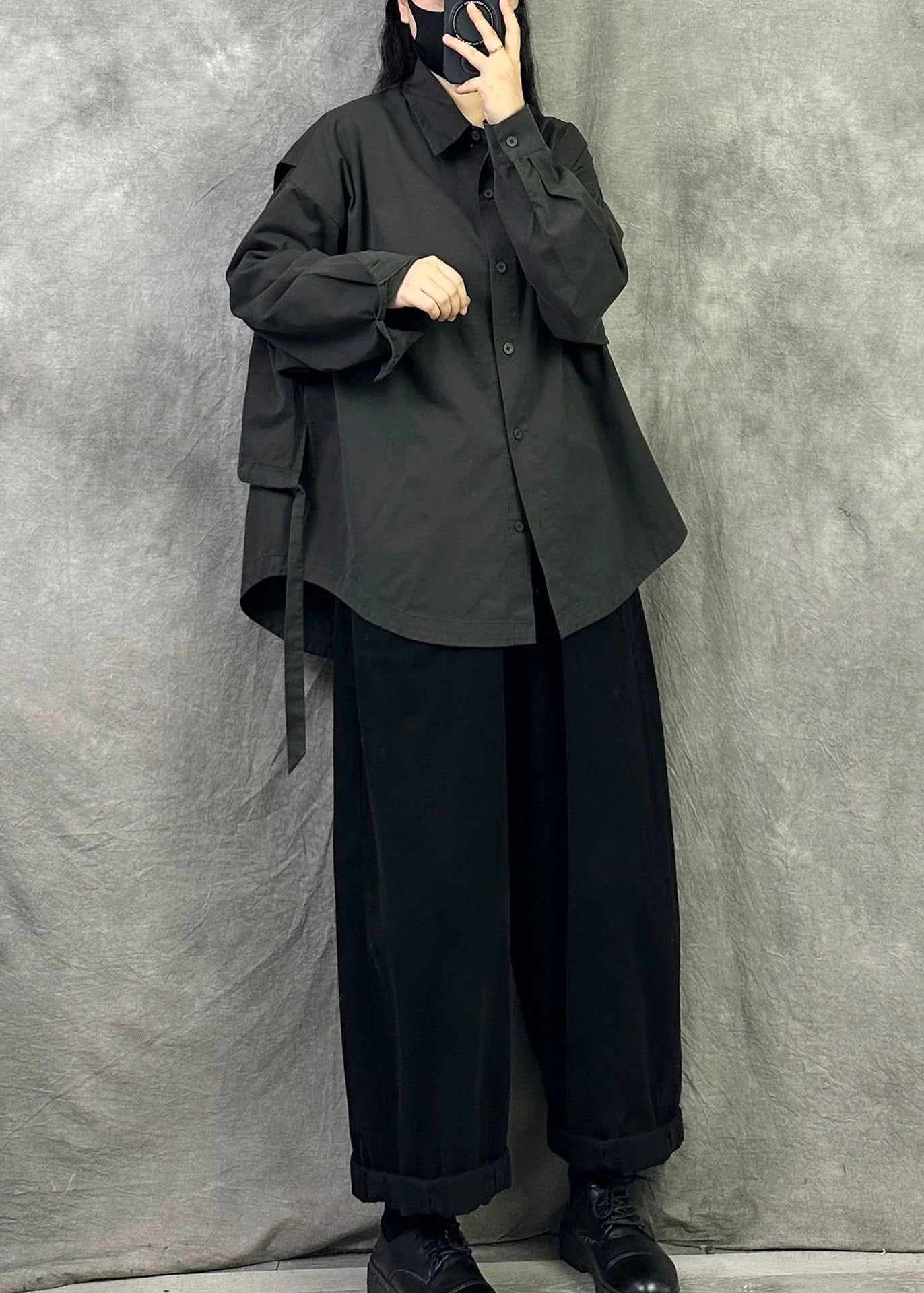 Top Femme Oversize Décontracté Patchwork Automnal 2