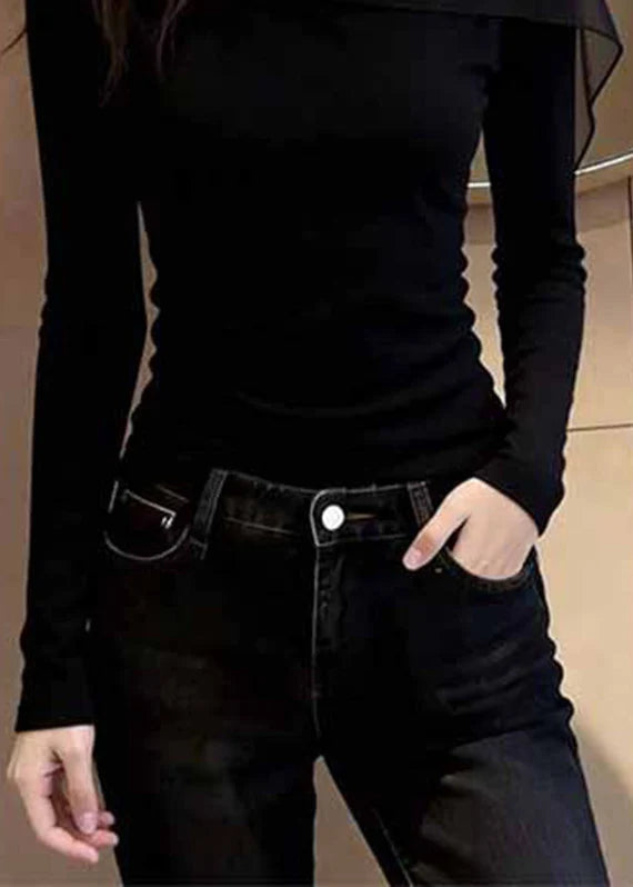 Top Femme Patchwork Tulle Automnal 3