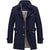Trench Coat Homme Double Boutonnage Tissu Structuré 3