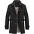 Trench Coat Homme Double Boutonnage Tissu Structuré 8