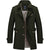 Trench Coat Homme Double Boutonnage Tissu Structuré 9