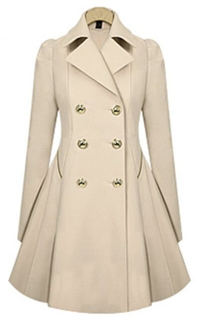 Trench Femme Chic Classique Style Polyvalent 0