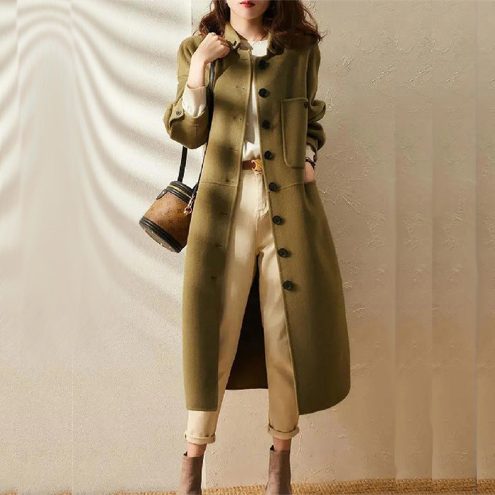 Trench Long Femme Chic 4