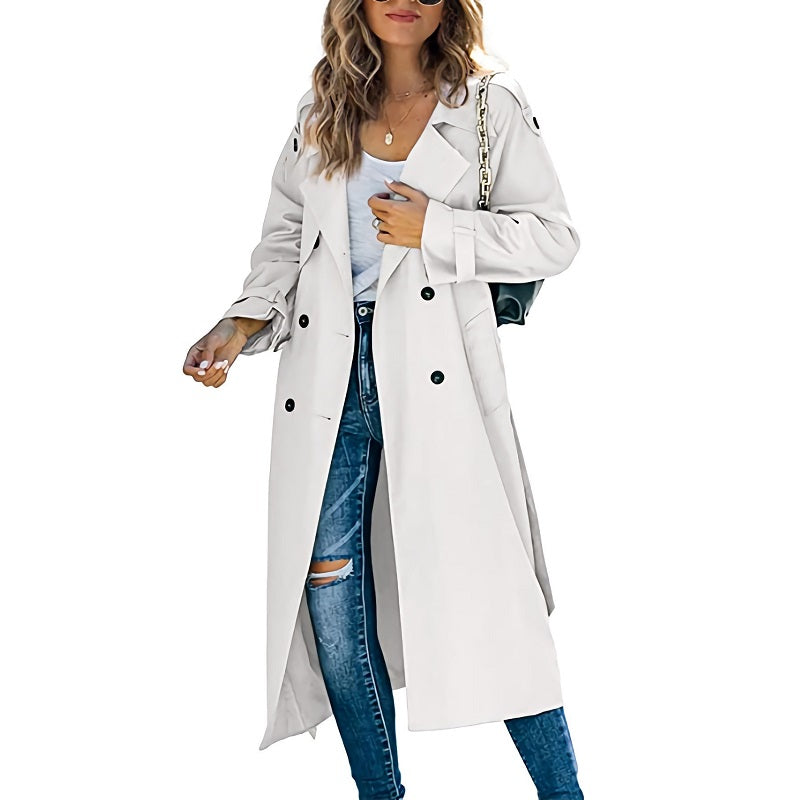 Trench Long Femme Chic 5