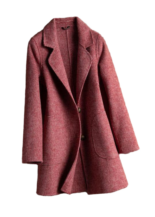 Tunique Femme à Carreaux Roses Chic 0