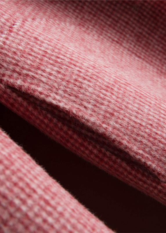 Tunique Femme à Carreaux Roses Chic 3