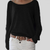 Variant image for Pull Femme Élégant Décolleté Rond Acrylique Léger-41