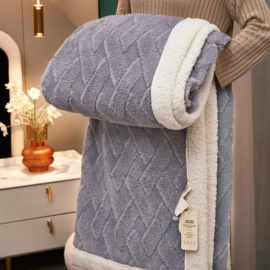 Couverture chaude épaissie