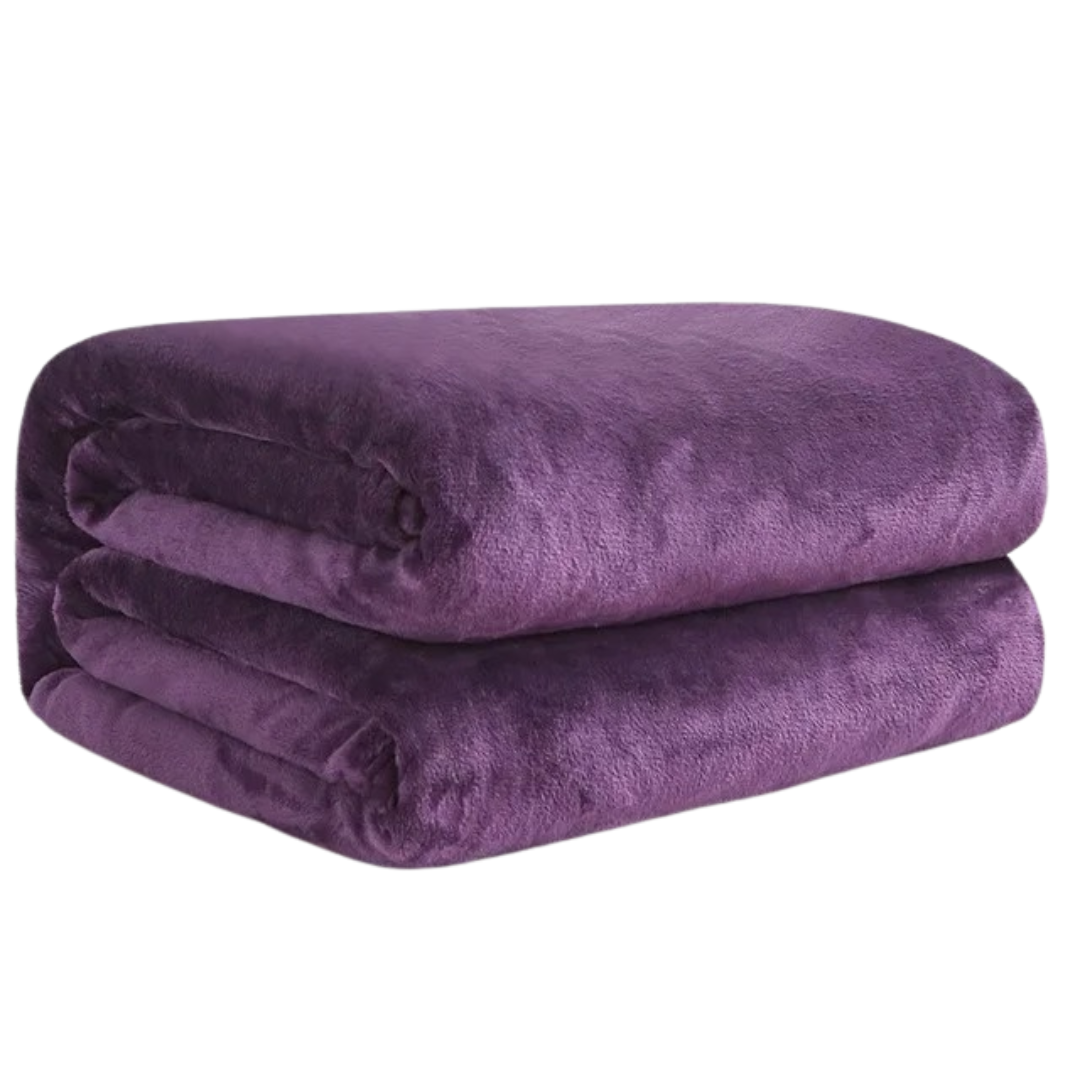 Couverture de flanelle en polaire corail