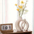 Vase Décoratif en Céramique Abstrait Moderne 30 cm et 25 cm 4