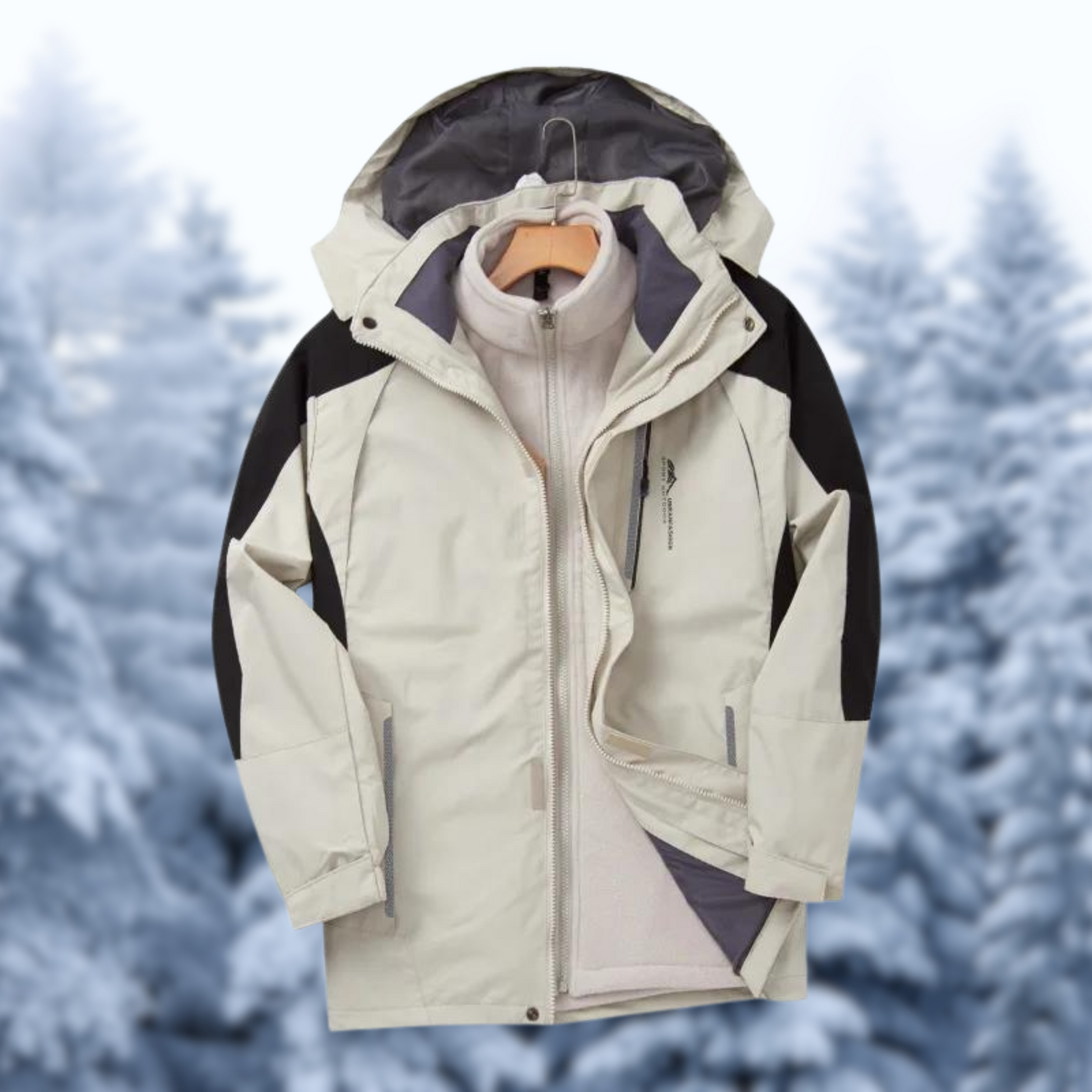 Veste 3 en 1 pour homme avec style moderne 1
