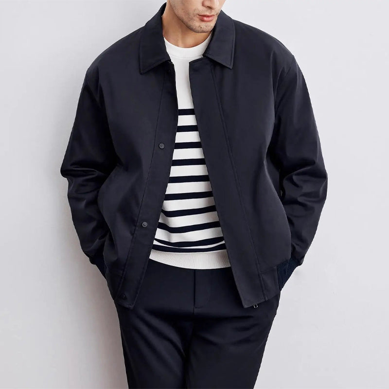 Veste Aviateur Homme Style Minimaliste 2