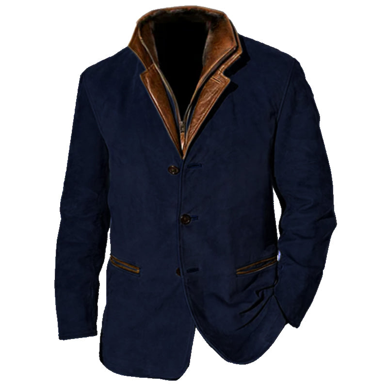 Veste Classique pour Homme Style Vintage 4