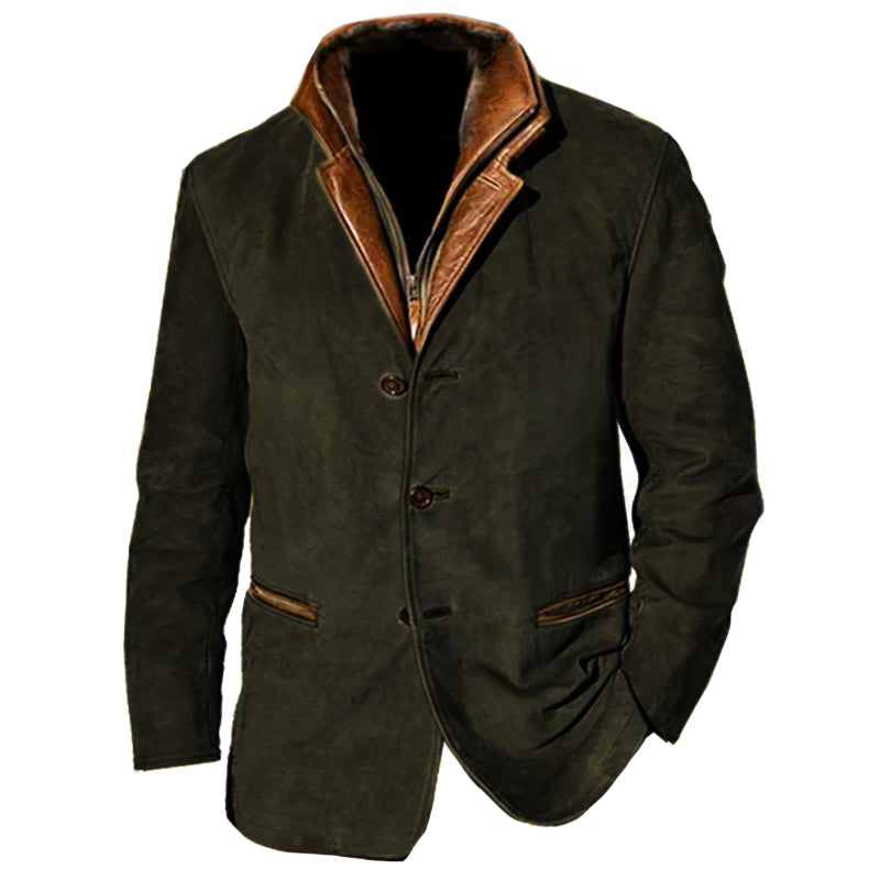 Veste Classique pour Homme Style Vintage 5