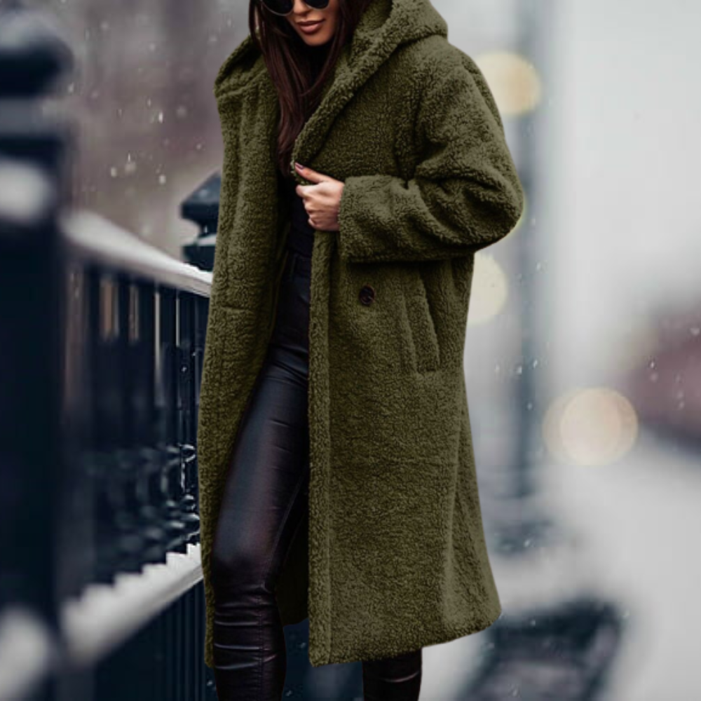 Veste Femme À Capuche Casual Moderne 1