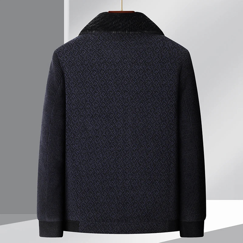 Veste Femme Chic à Col Fourré 2