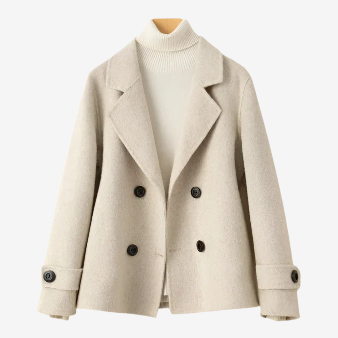 Veste Femme Classique à Double Boutonnage 2