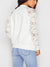 Veste Femme Zip-Up Élégante avec Manches en Dentelle 2