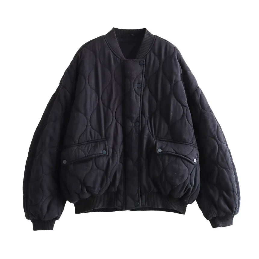 Veste Femme à Col Rond Chic 9