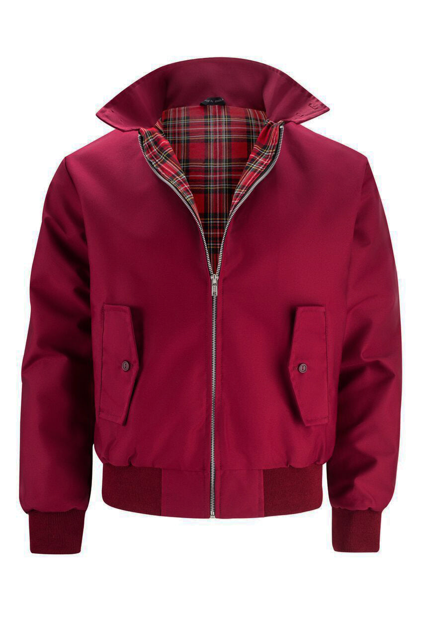 Veste Harrington pour Homme Style Décontracté 8