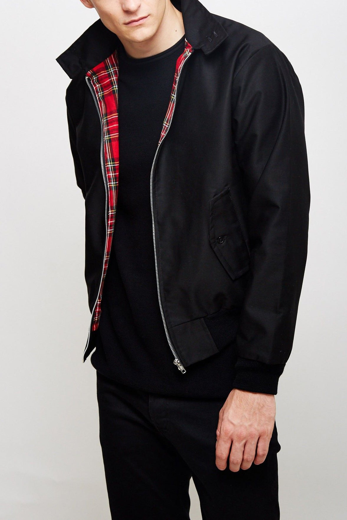 Veste Harrington pour Homme Style Décontracté 9