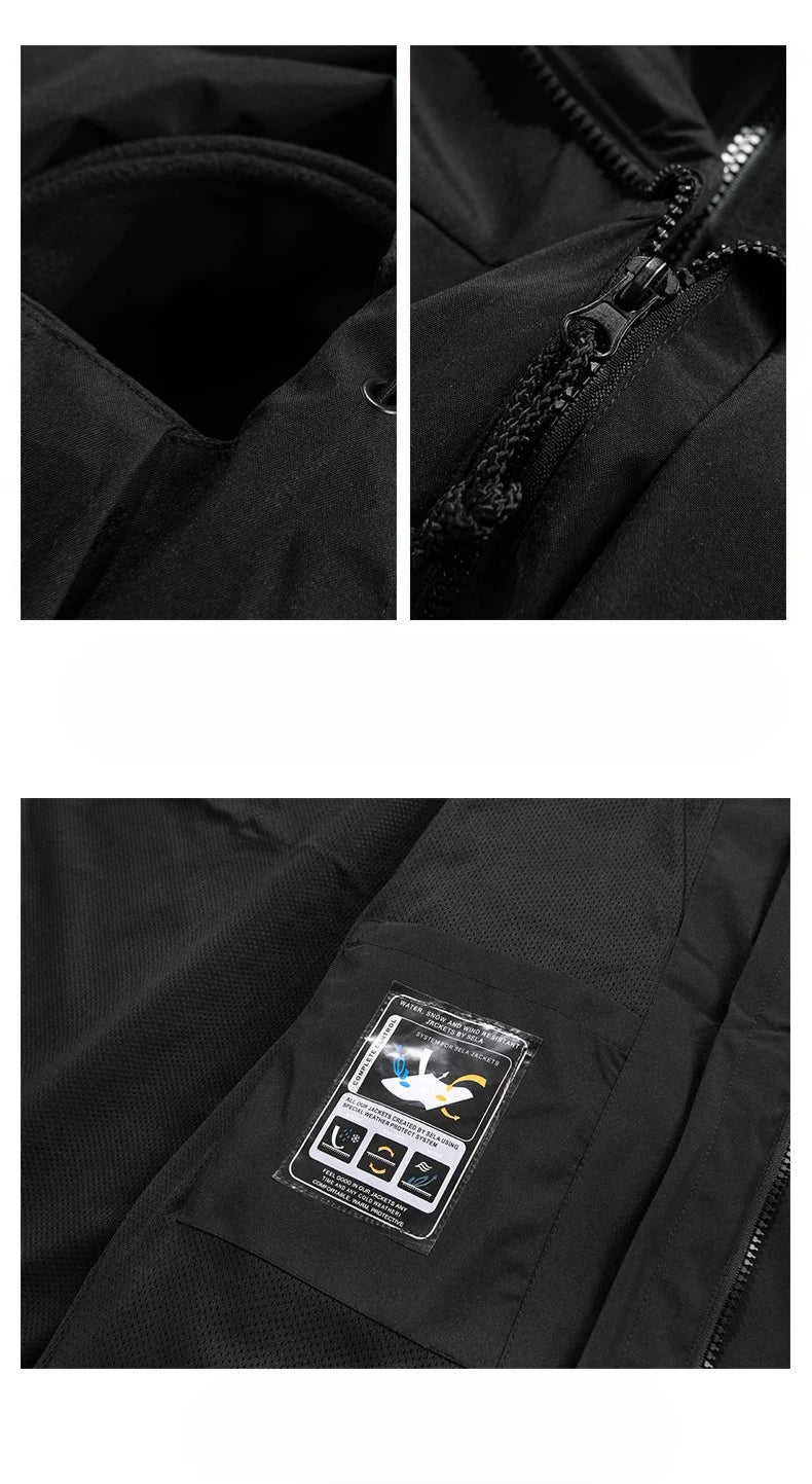 Veste Hiver Femme À Capuche 3 En 1 Moderne 5