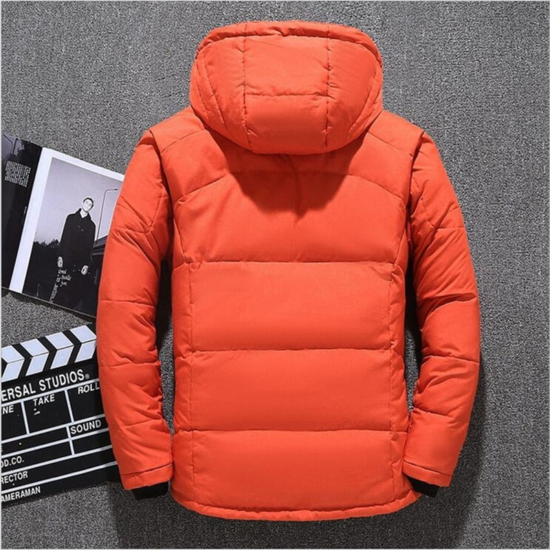 Veste Hiver Femme Moderne Avec Capuche Silhouette Ajustée 6