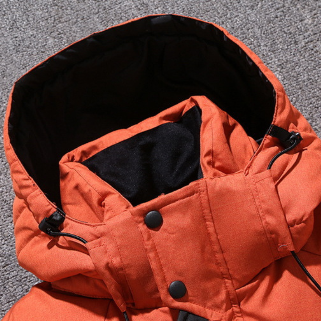 Veste Hiver Femme Moderne Avec Capuche Silhouette Ajustée 8