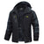 Veste Hiver Homme Imperméable avec Capuche et Poches Zippées 4