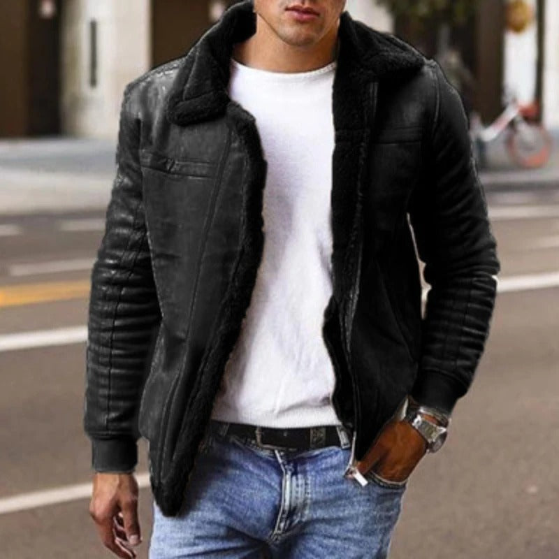 Veste Hiver Homme Moderne Isolée avec Design Pratique 0