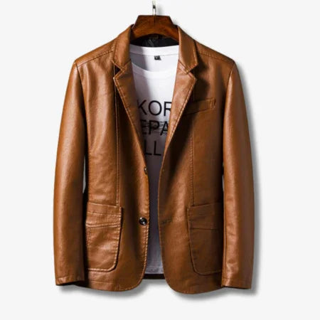 Veste Homme Col Montant Boutonnée Style Moderne 1