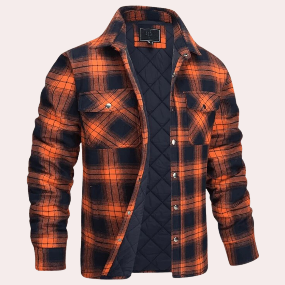 Veste Homme Matelassée à Carreaux Tendance 2