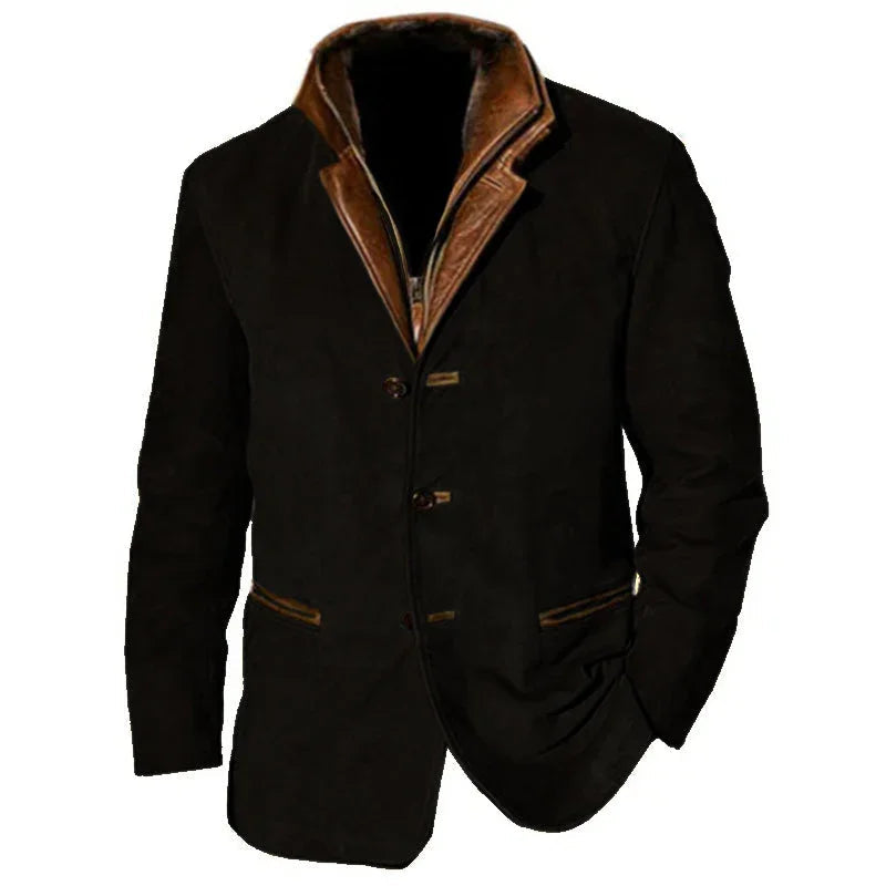 Veste Homme Vintage Automne Chic 5