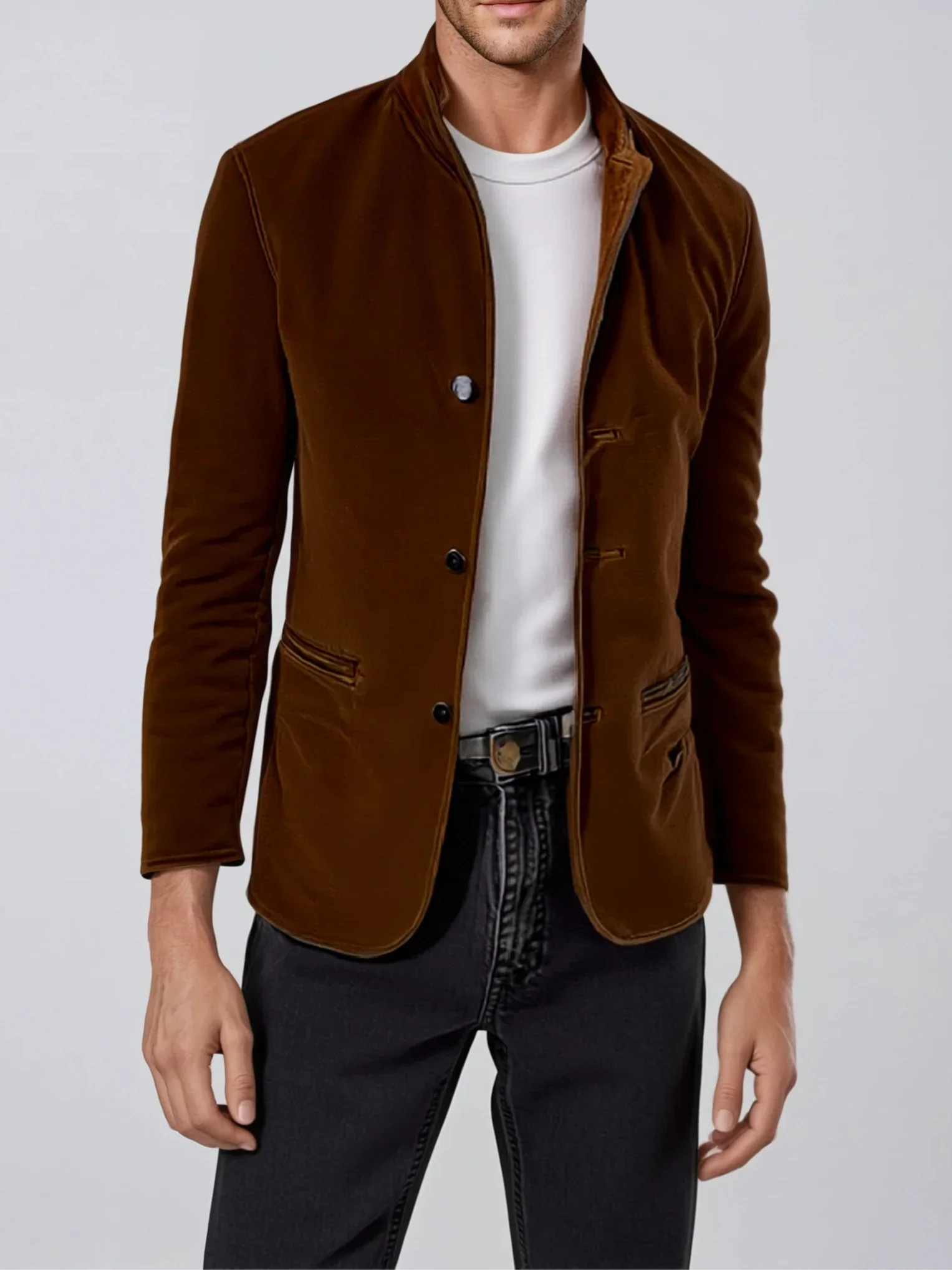 Veste Homme Vintage Automne Chic 8