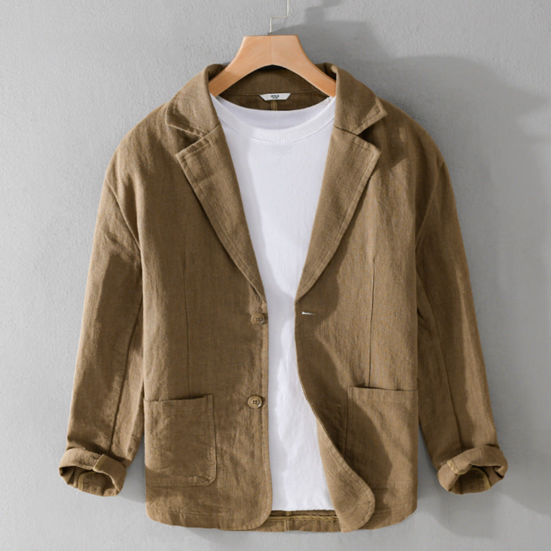 Veste Homme Vintage Confortable Style Décontracté 2