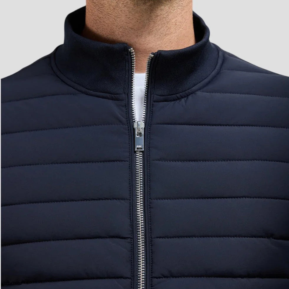 Veste Hybride Matelassée pour Hommes avec Manches Tricotées 2