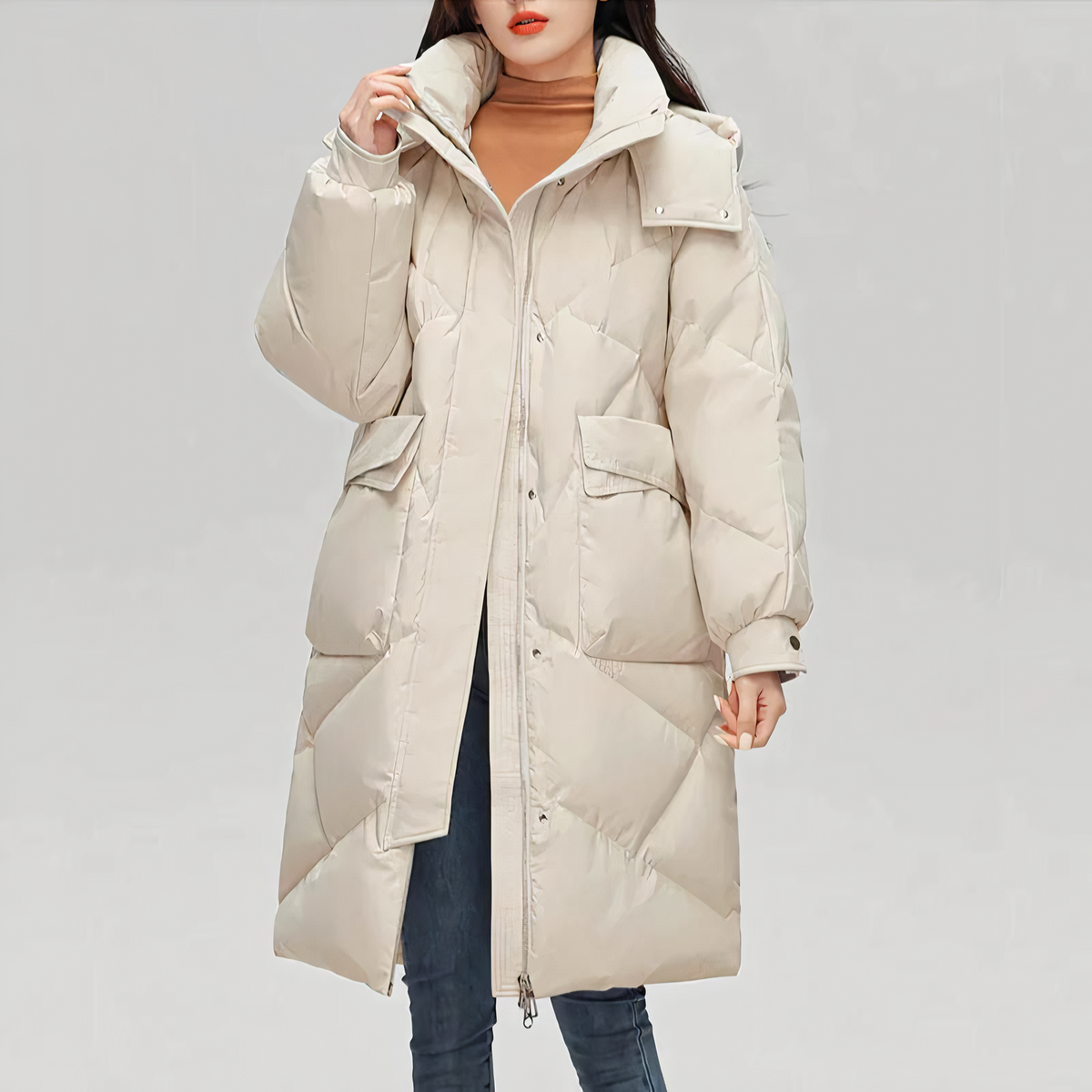 Veste Longue Femme Chic 3