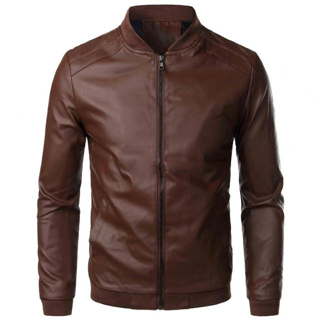 Veste Masculine en Cuir au Design Moderne 8