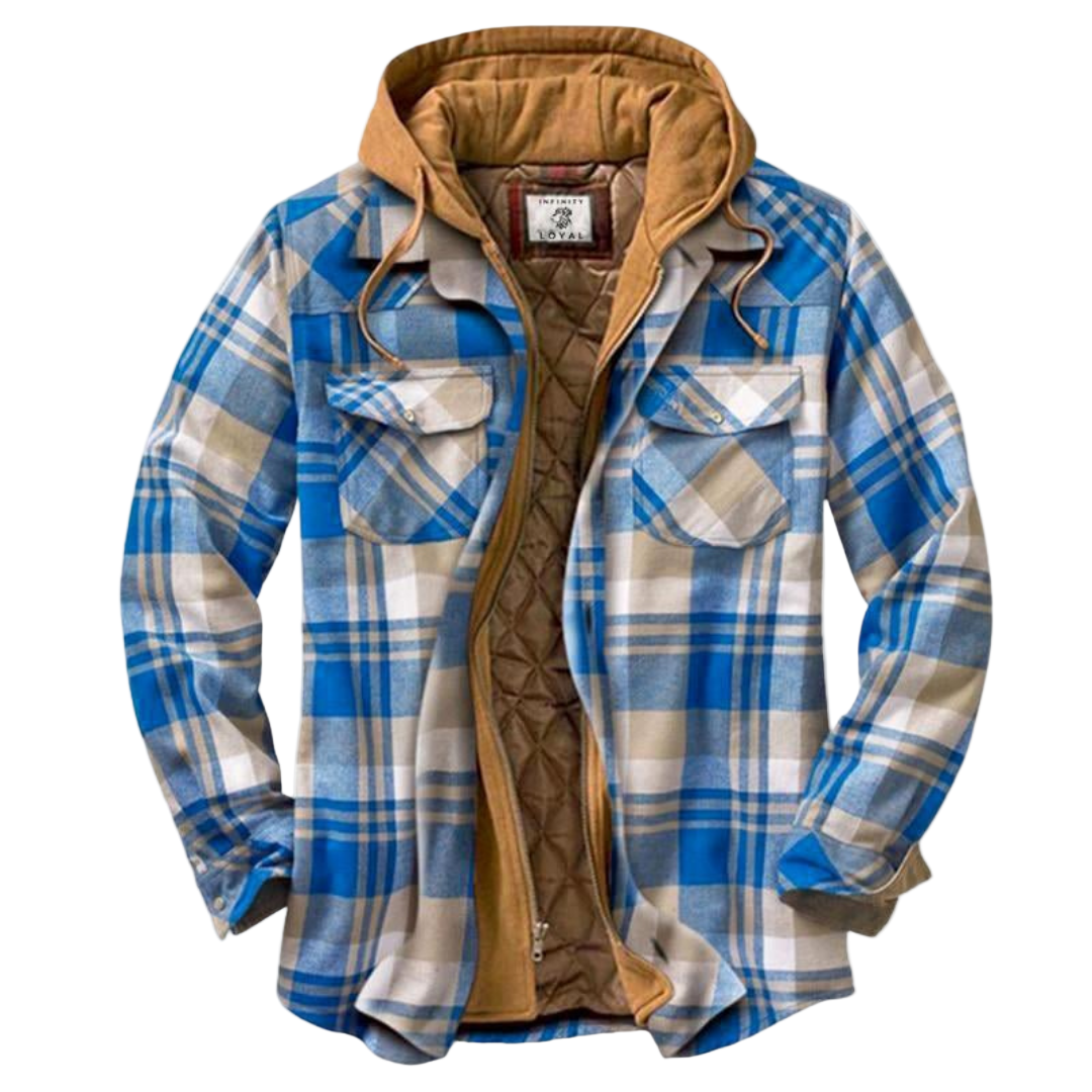 Veste Matelassée Homme à Capuche Classique 0