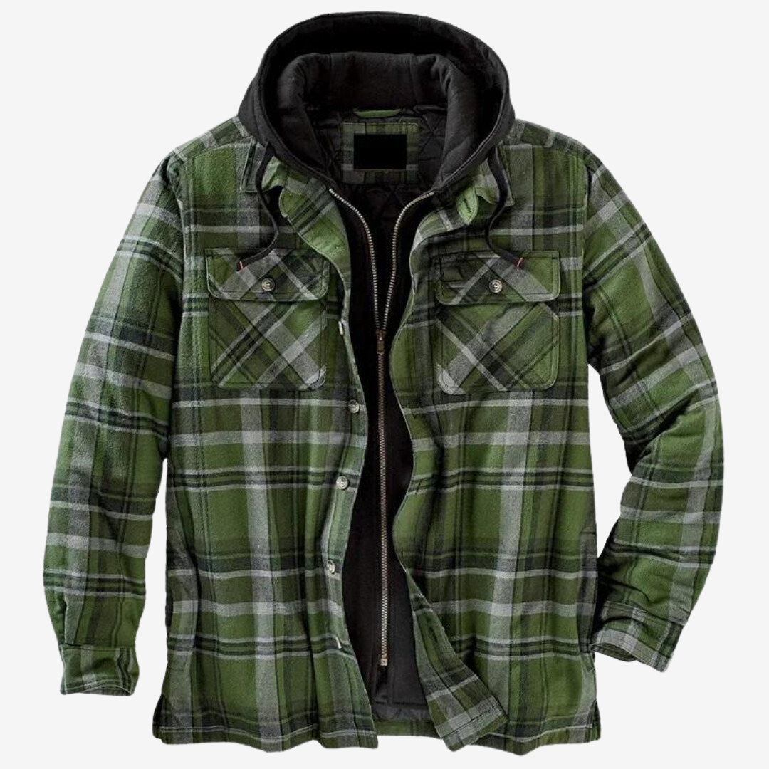 Veste Matelassée Homme à Capuche Classique 3