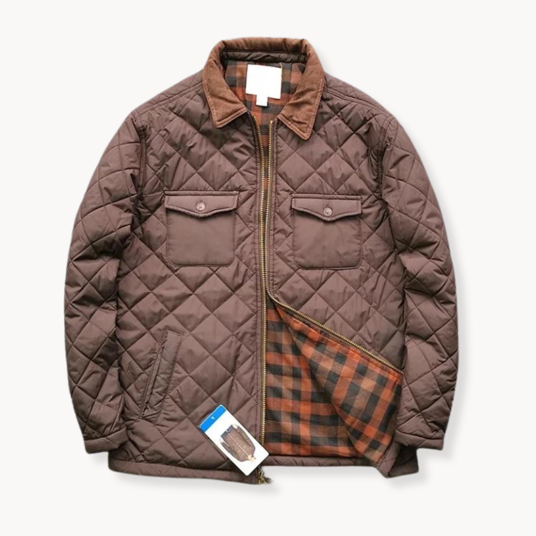 Veste Matelassée Légère pour Homme Style Moderne 9