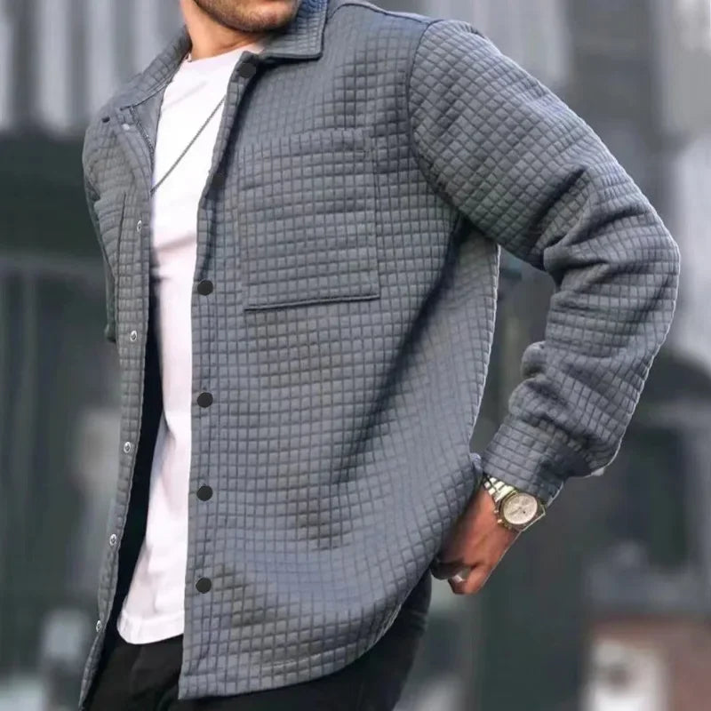 Veste Matelassée pour Hommes Décontractée 4