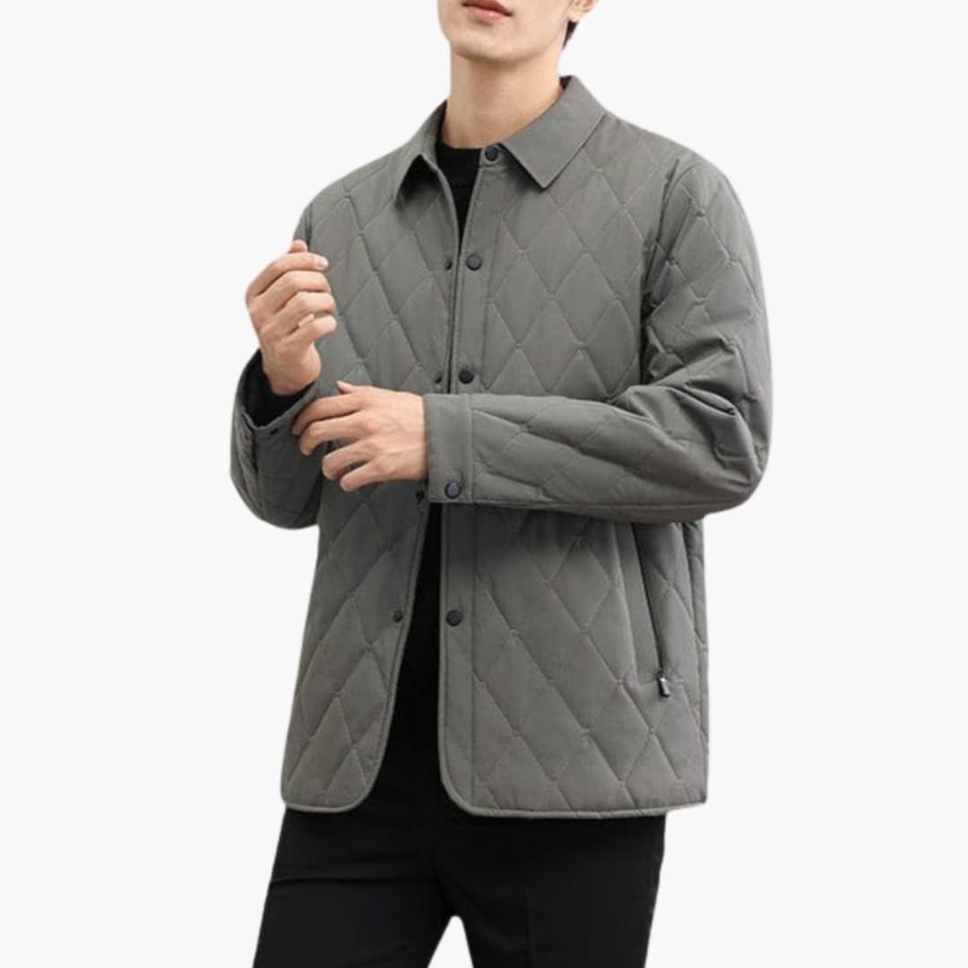 Veste Matelassée pour Hommes au Design Structuré 1