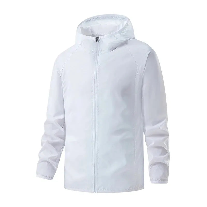 Veste Randonnée Imperméable Respirante Homme Polyester UPF 40+ 10